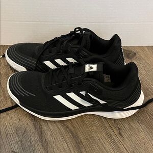 Adidas Women’s Black and White Athletic Shoes